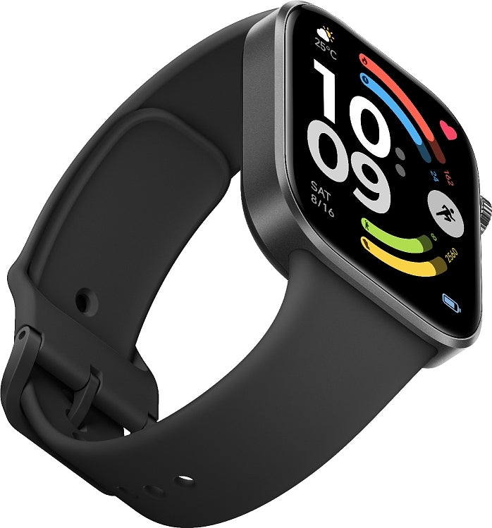 Xiaomi Redmi Watch 6 Aluminium 46mm με Παλμογράφο (Obsidian Black)