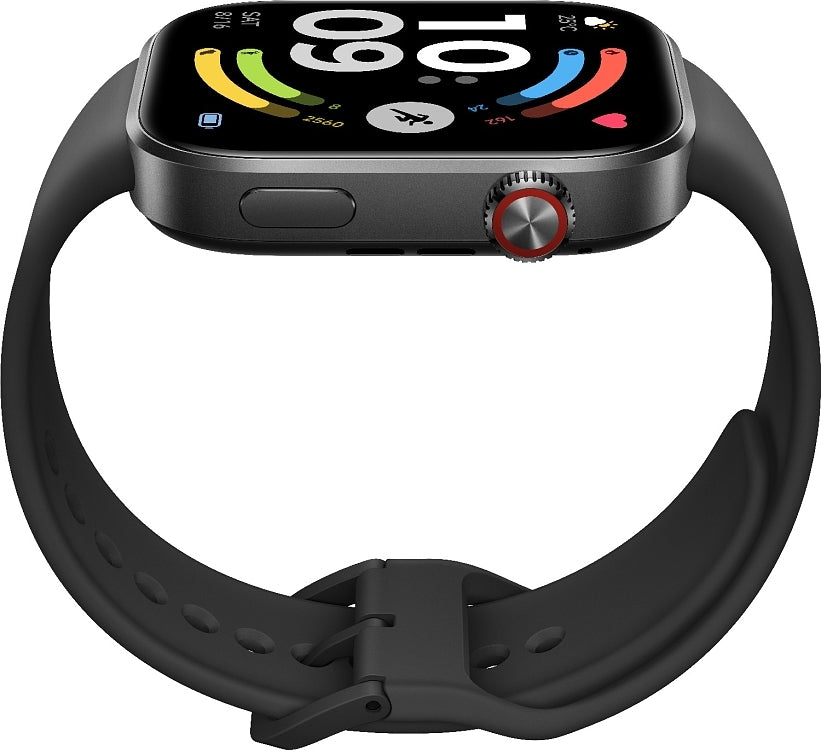 Xiaomi Redmi Watch 6 Aluminium 46mm με Παλμογράφο (Obsidian Black)