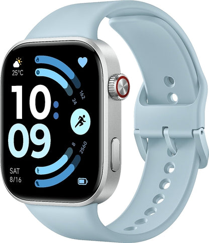 Xiaomi Redmi Watch 6 Aluminium 46mm με Παλμογράφο (Glacier Blue)