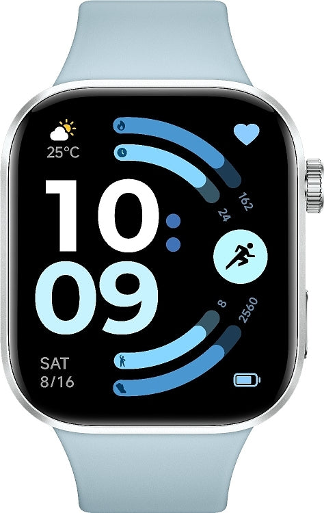 Xiaomi Redmi Watch 6 Aluminium 46mm με Παλμογράφο (Glacier Blue)