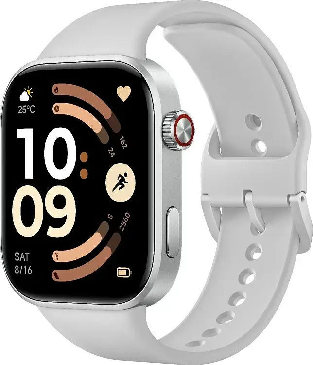 Xiaomi Redmi Watch 6 Aluminium 46mm με Παλμογράφο (Silver Gray)