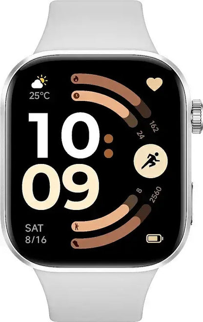 Xiaomi Redmi Watch 6 Aluminium 46mm με Παλμογράφο (Silver Gray)