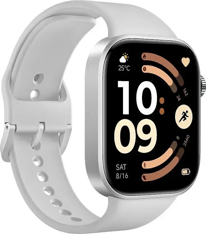 Xiaomi Redmi Watch 6 Aluminium 46mm με Παλμογράφο (Silver Gray)