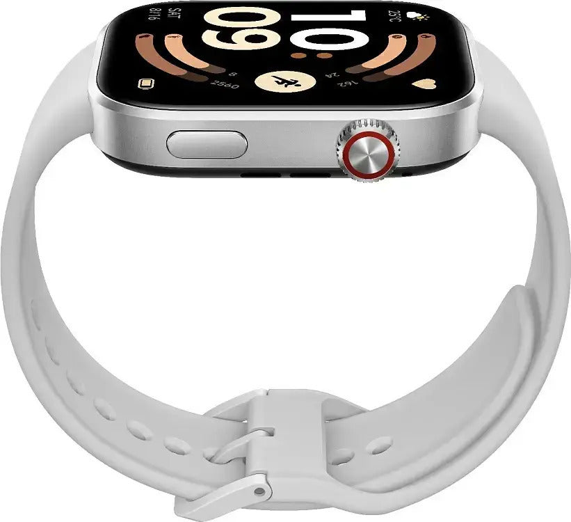 Xiaomi Redmi Watch 6 Aluminium 46mm με Παλμογράφο (Silver Gray)