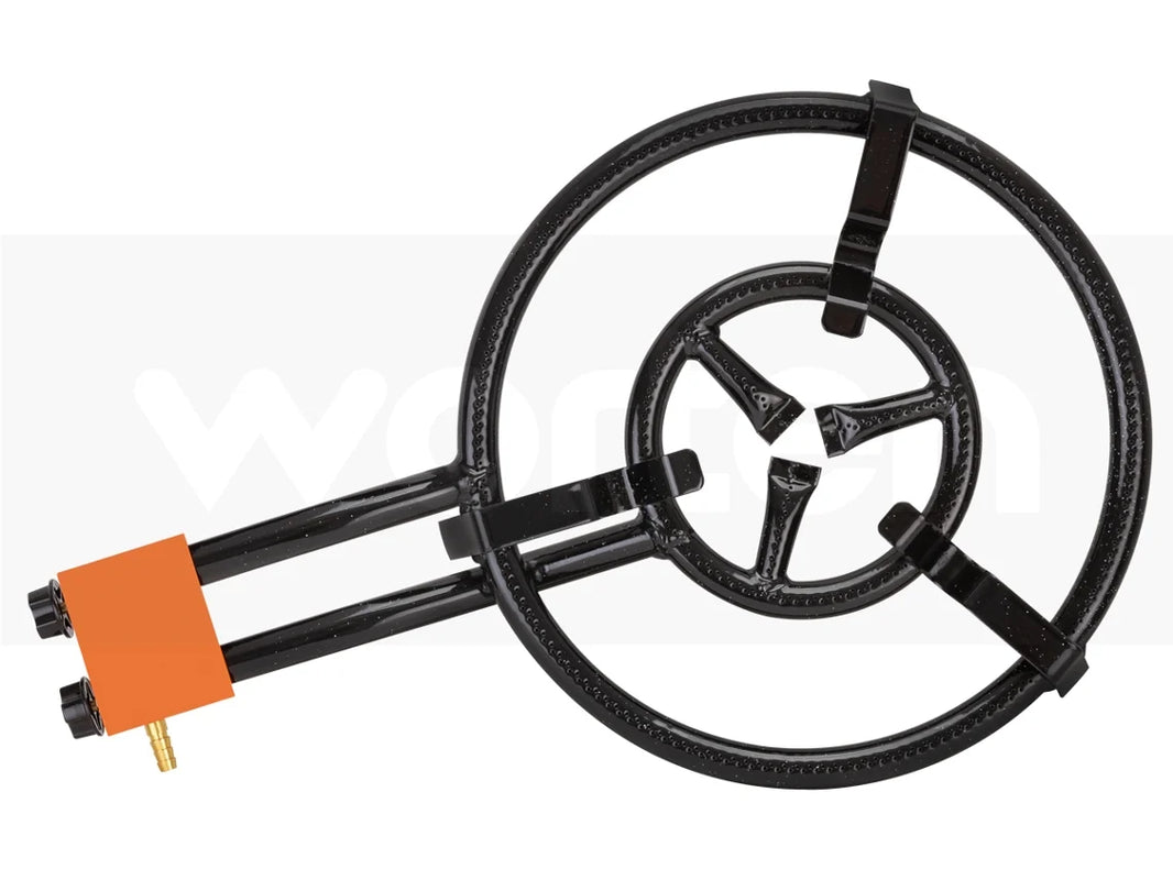Vitrokitchen Paellero Gas QP401B – Ø 40 cm, 11,4 kW, 2-ARO, Εμαγιέ