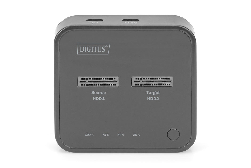 Digitus Dual M.2 NVMe SSD Docking Station with Offline Clone Function, USB-C™