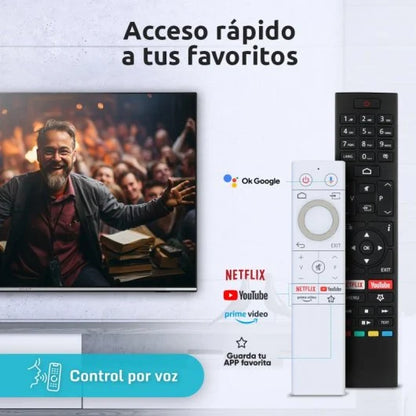 Nilait Luxe 50" QLED 4K Ultra HD Smart TV με HDR10, Dolby Vision & Android TV 11