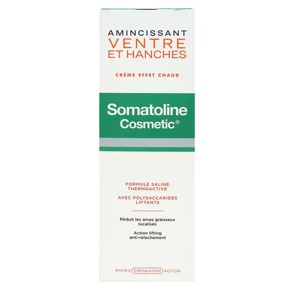 Somatoline Cosmetic Κρέμα Εντοπισμένης Λιποδιάλυσης Ventre & Hanches Effet Chaud 250 ml