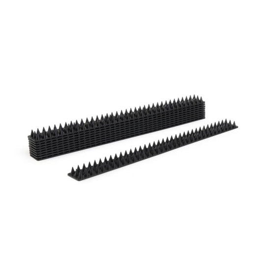 909 Outdoor – Σετ 10 Αντιδράσεις Απωθητικών Ακίδων για Πουλιά & Ζώα, 49×4,8×1,8 cm