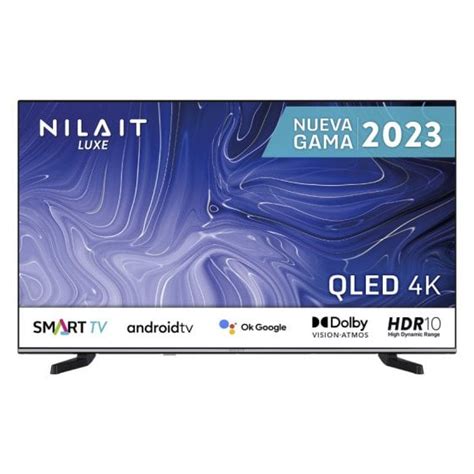 Nilait Luxe 50" QLED 4K Ultra HD Smart TV με HDR10, Dolby Vision & Android TV 11