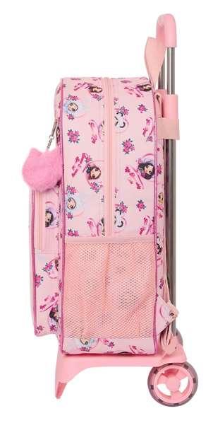 Backpack Mod. 180 with Trolley 905 – Τσάντα-τρόλεϊ Safta