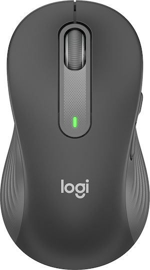Logitech Signature M650 L Left Ασύρματο Bluetooth Ποντίκι για Αριστερόχειρες Graphite