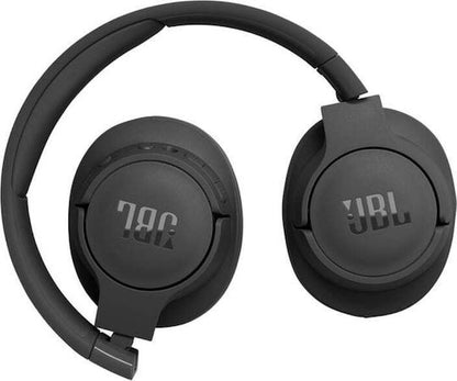 JBL Tune 770NC Ασύρματα / Ενσύρματα Over Ear Ακουστικά με 65 ώρες Λειτουργίας και Quick Charge Μαύρα JBLT770NCBLK