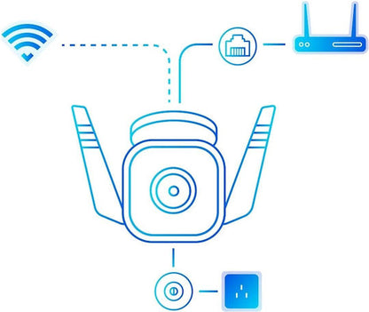 TP-LINK Tapo C310 v1 IP Κάμερα Παρακολούθησης Wi-Fi Full HD+ 3MP Αδιάβροχη με Αμφίδρομη Επικοινωνία
