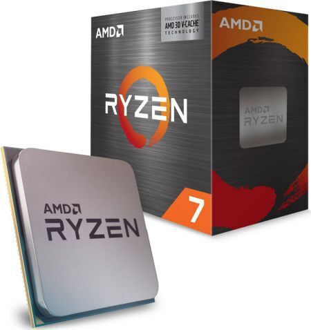 AMD Ryzen 7 5700X3D 3GHz Επεξεργαστής 8 Πυρήνων για Socket AM4 σε Κουτί